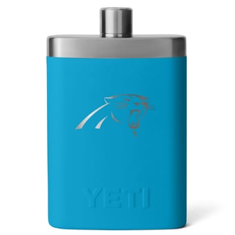 YETI Blue Carolina Panthers 7oz. Flask