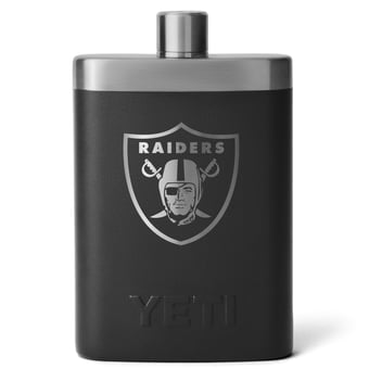 YETI Black Las Vegas Raiders 7oz. Flask