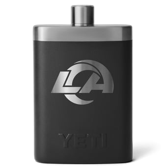 YETI Black Los Angeles Rams 7oz. Flask