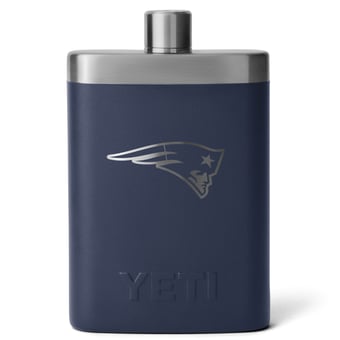 YETI Navy New England Patriots 7oz. Flask