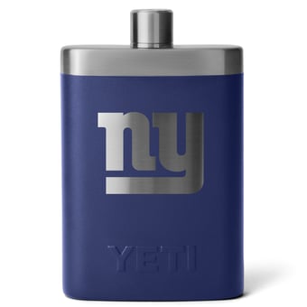 YETI Blue New York Giants 7oz. Flask