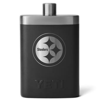 YETI Black Pittsburgh Steelers 7oz. Flask