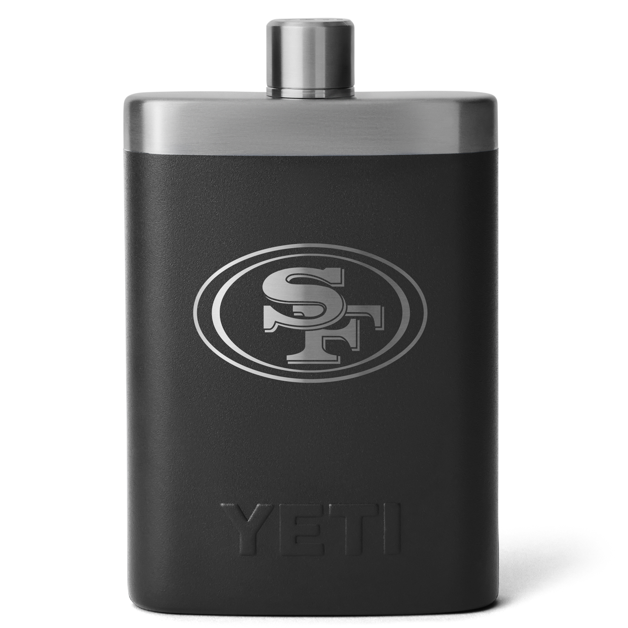 YETI Black San Francisco 49ers 7oz. Flask