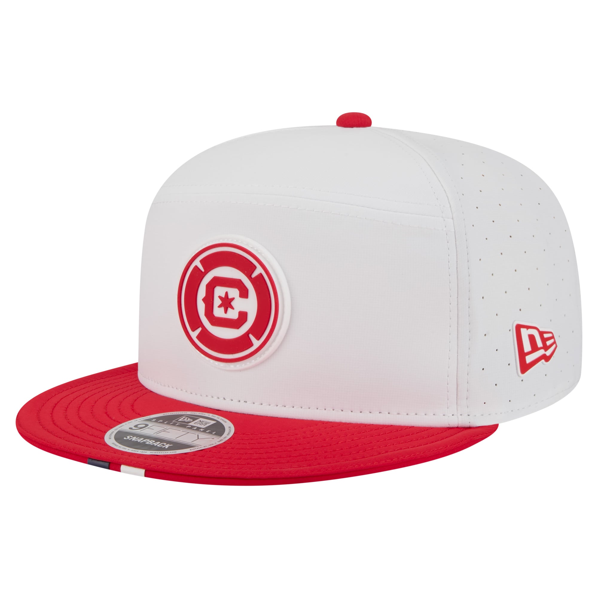 Men's New Era Red Chicago Fire 2026 MLS Kick Off 9FIFTY Snapback Hat