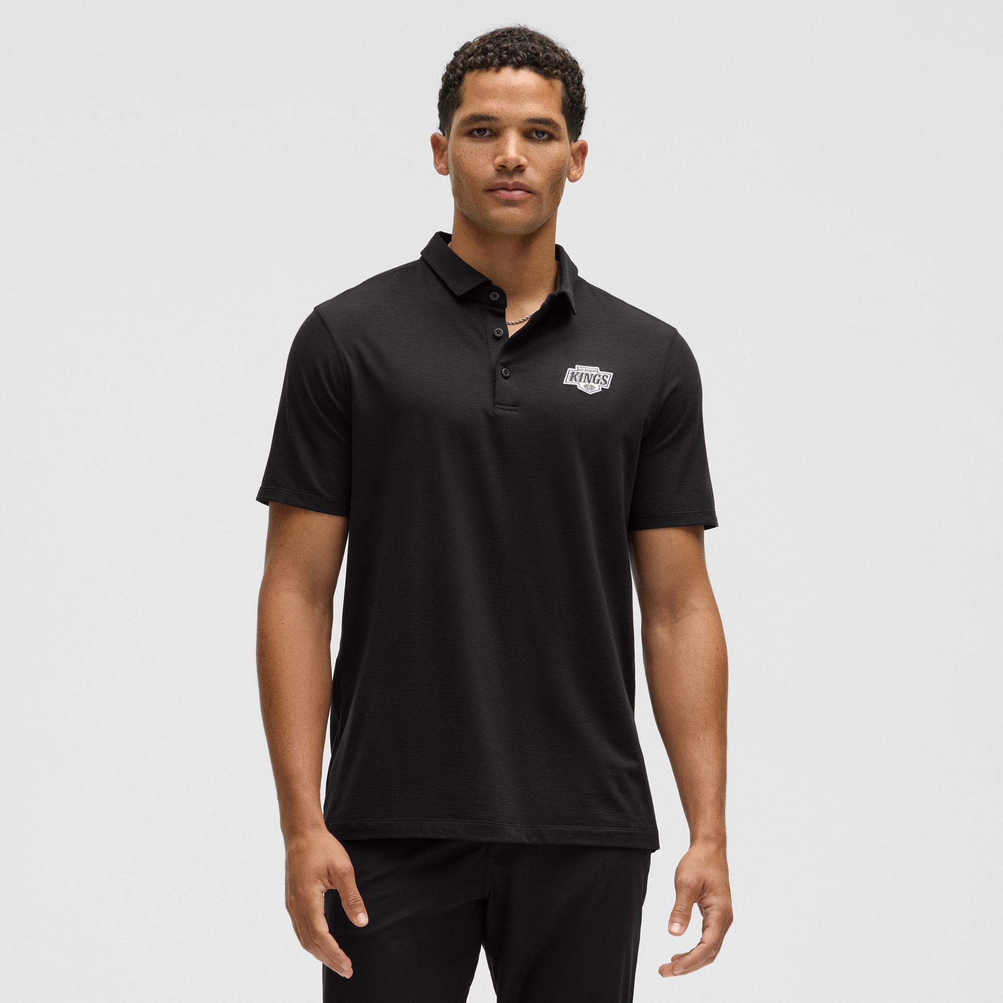 Men's lululemon Black Los Angeles Kings Evolution Polo