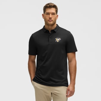 Men's lululemon Black Pittsburgh Penguins Evolution Polo