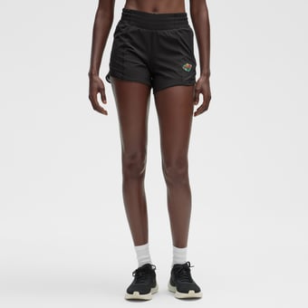 "Women's lululemon Black Minnesota Wild Hotty Hot High-Rise Lined Short 4"""