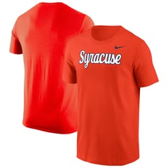 Men's Nike Orange Syracuse Orange Script T-Shirt