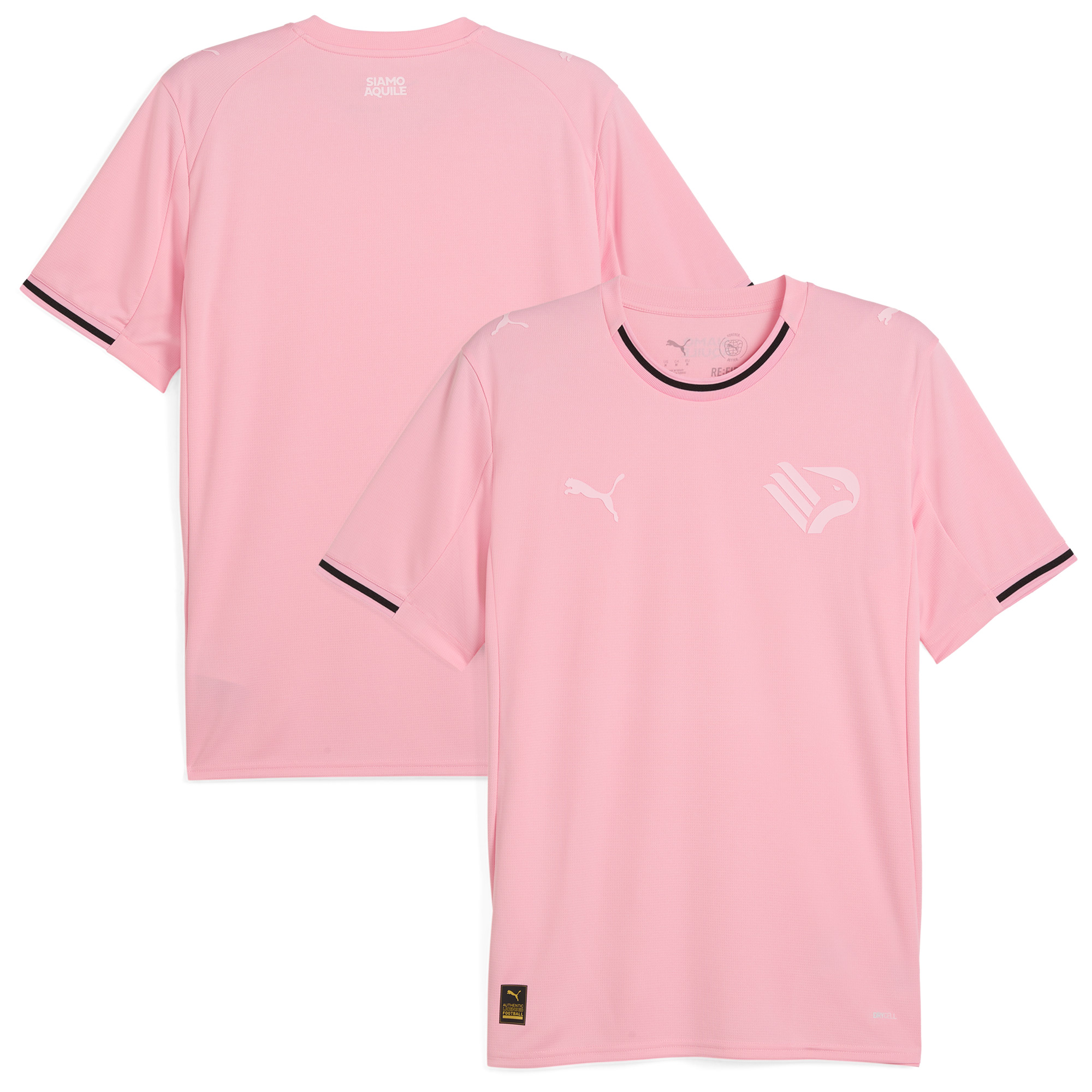 Men's Puma  Light Pink Palermo 2025/26 Home Replica Jersey