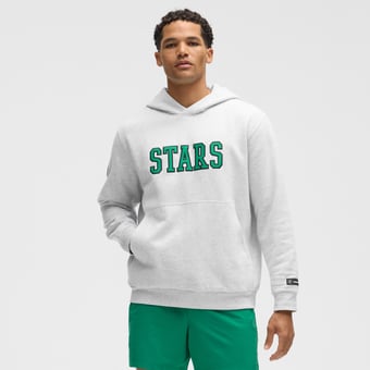 Men's lululemon Heathered Core Ultra Light Grey Dallas Stars Steady State Pullover Hoodie