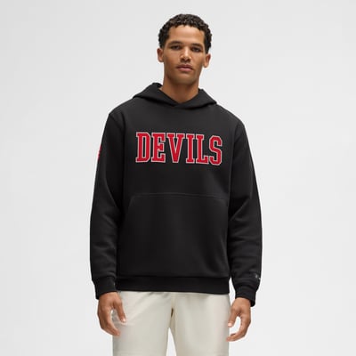 Men's lululemon Black New Jersey Devils Steady State Pullover Hoodie