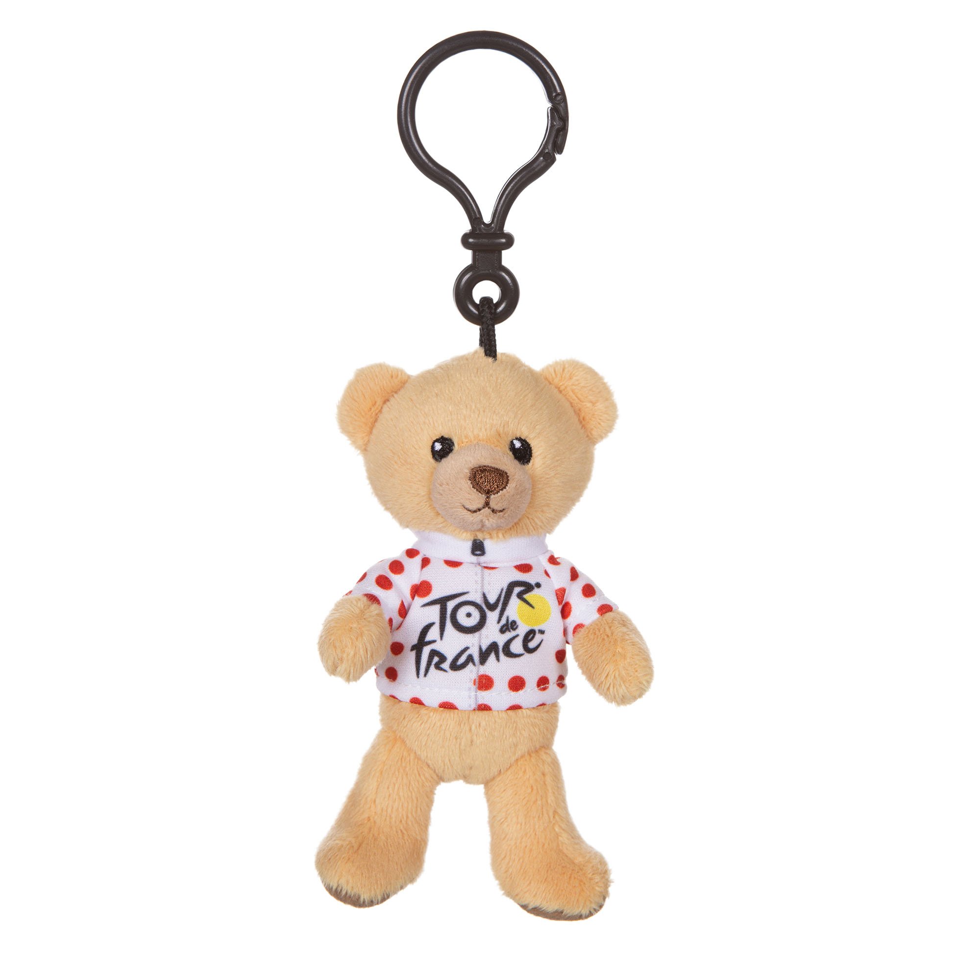 Peluche Tour de France Maglia Polka Dot Clip per borsa 10cm