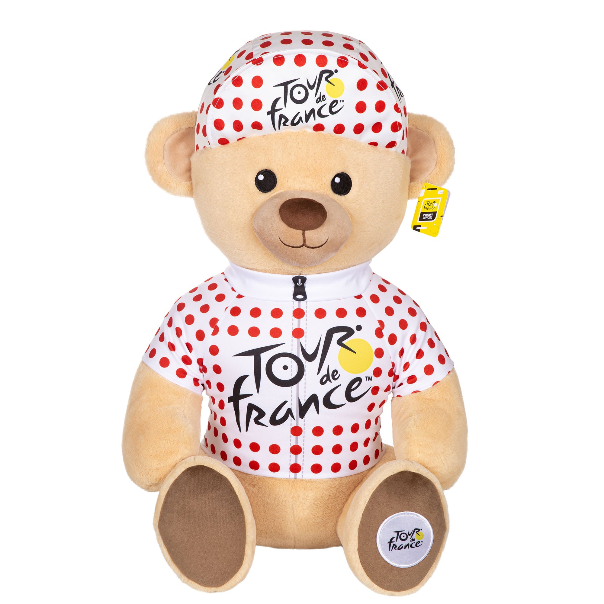 Peluche Tour de France Maglia Polka Dot 24cm