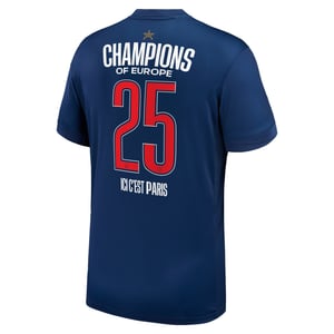 Maillot Collector Domicile Stadium PSG Nike 24/25 - Champions of Europe 2025 - Enfant, vue 4