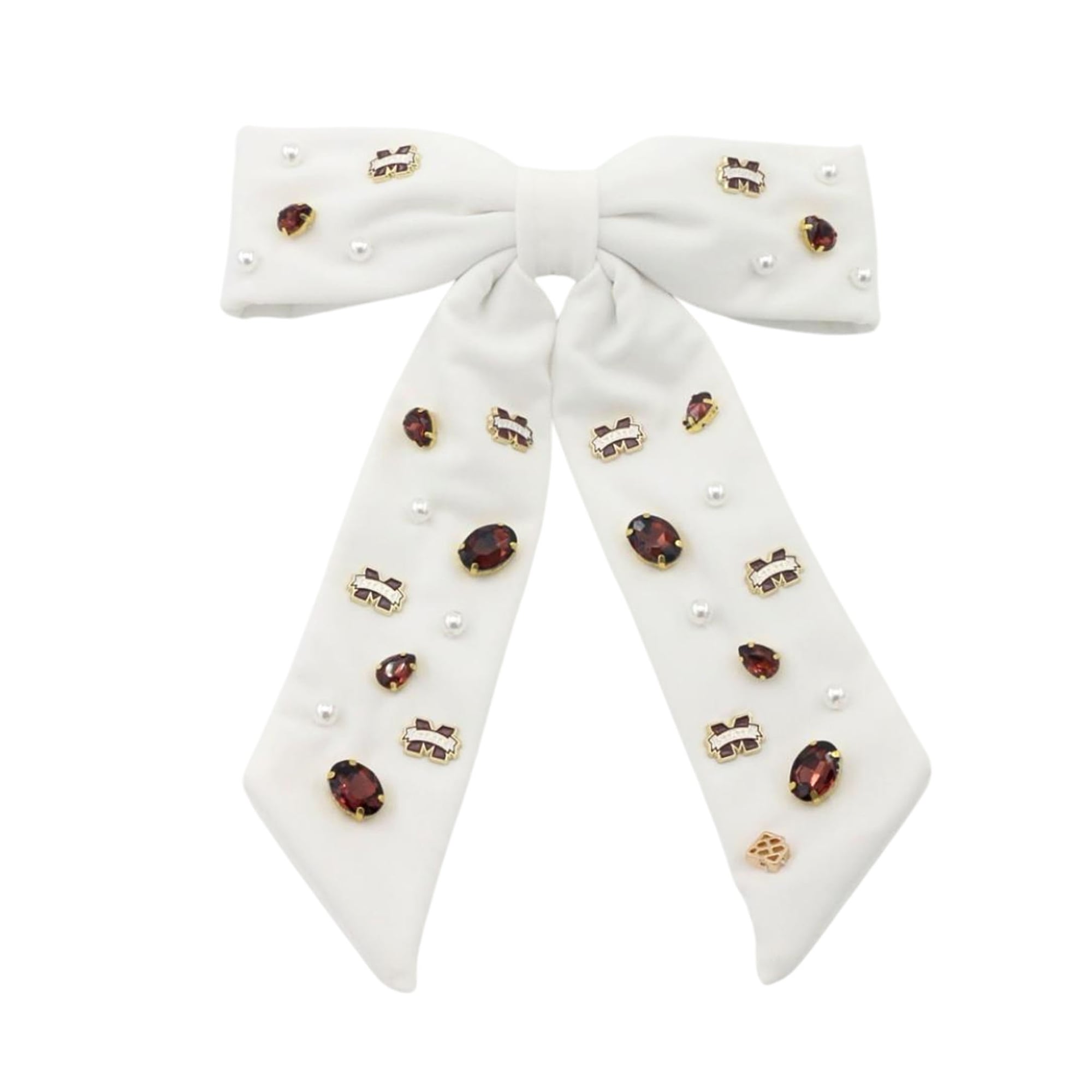 Brianna Cannon Mississippi State Bulldogs Bow Barrette