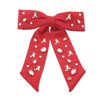 Brianna Cannon Alabama Crimson Tide Bow Barrette