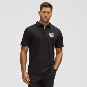 Men's lululemon Black New York Rangers Evolution Polo
