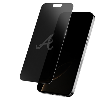 Atlanta Braves Disappearing Logo iPhone Screen Protector