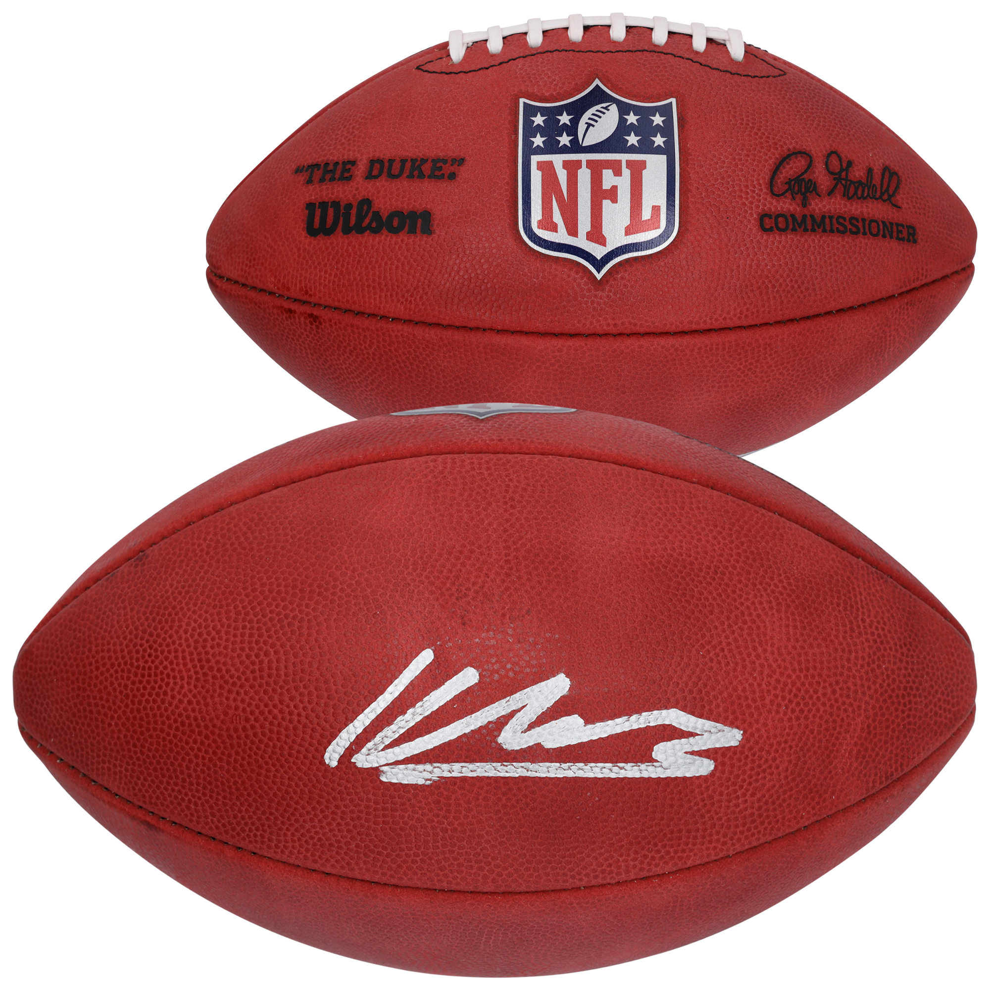 Kenneth Walker III Kansas City Chiefs Autographed Wilson Duke Full Color Football