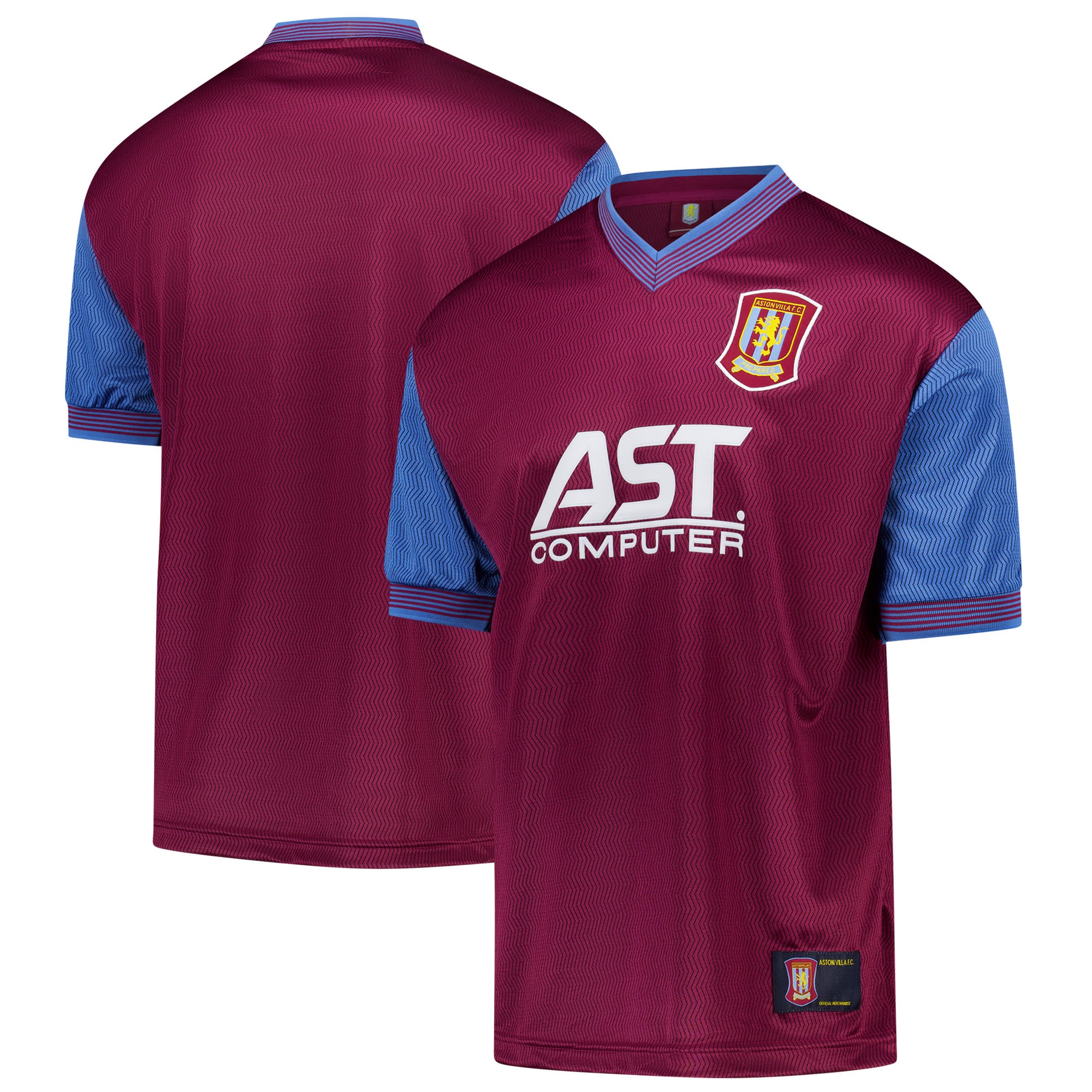 Score Draw Aston Villa Home Retro Shirt 1997-1998 - M