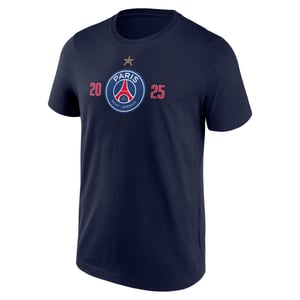 T-Shirt PSG Champions d'Europe Roster - Bleu - Homme, vue 3