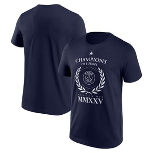 T-Shirt PSG Champions d'Europe Numerals - Bleu - Homme, vue 1