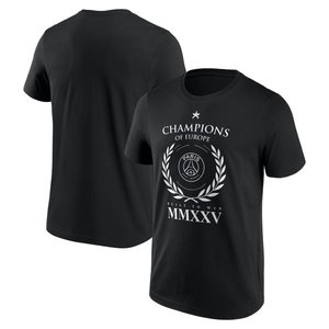 T-Shirt PSG Champions d'Europe Numerals - Noir - Homme, vue 2