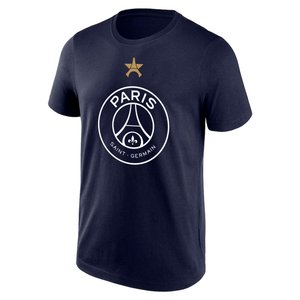 T-Shirt PSG Champions d'Europe Étoile Eiffel - Bleu - Homme, vue 3