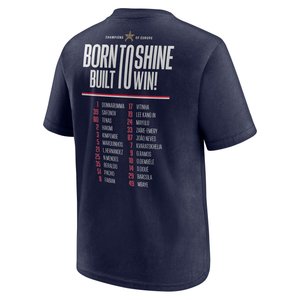 T-Shirt PSG Champions d'Europe Roster - Blue - Enfant, vue 4