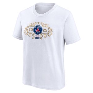 T-Shirt PSG Champions d'Europe Maillot Roster - Blanc - Enfant, vue 3
