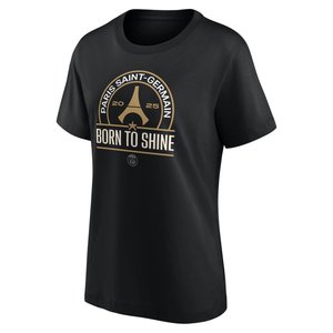 T-Shirt PSG Champions d'Europe Signature Roster - Noir - Femme, vue 3