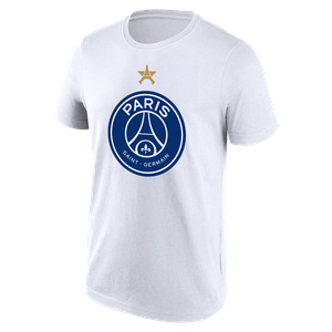 T-Shirt PSG Champions d'Europe Étoile Eiffel - Blanc - Homme, vue 3