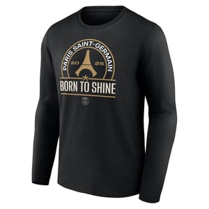 T-Shirt manches longues PSG Champions d'Europe Signature Roster - Noir - Homme, vue 3