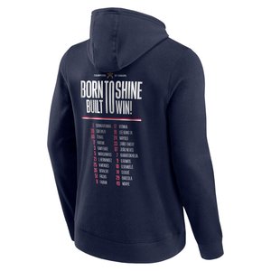 Sweat capuche PSG European Champions Roster - Bleu - Homme, vue 4