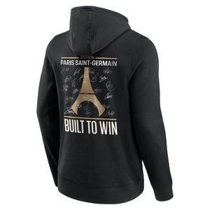 Sweat capuche PSG European Champions Signature Roster - Noir - Homme, vue 4