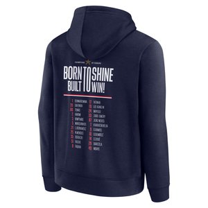 Sweat capuche PSG European Champions Roster - Bleu - Enfant, vue 4