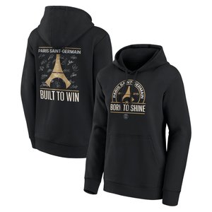 Sweat capuche PSG European Champions Signature Roster - Noir - Femme, vue 2