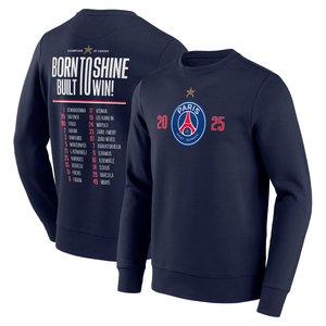 Sweat PSG Champions d'Europe Signature Roster - Bleu - Homme, vue 2