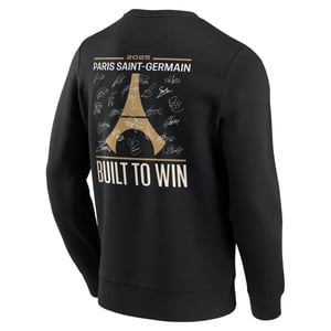 Sweat PSG Champions d'Europe Signature Roster - Noir - Homme, vue 4