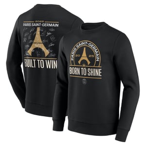 Sweat PSG Champions d'Europe Signature Roster - Noir - Homme, vue 1