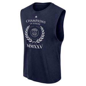 Débardeur PSG Champions d'Europe Numerals - Noir - Homme, vue 3