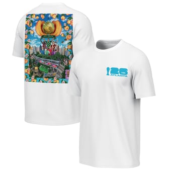 Men's Outerstuff White 2026 FIFA World Cup Atlanta Host City Poster Graphic T-Shirt
