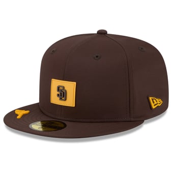 Men's New Era  Brown San Diego Padres 2026 Clubhouse 59FIFTY Fitted Hat