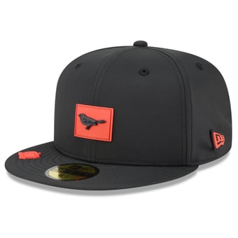 Men's New Era  Black Baltimore Orioles 2026 Clubhouse Alternate 59FIFTY Fitted Hat