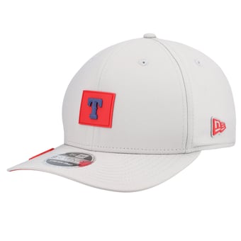 Men's New Era  Gray Texas Rangers 2026 Clubhouse 9SEVENTY Adjustable Hat