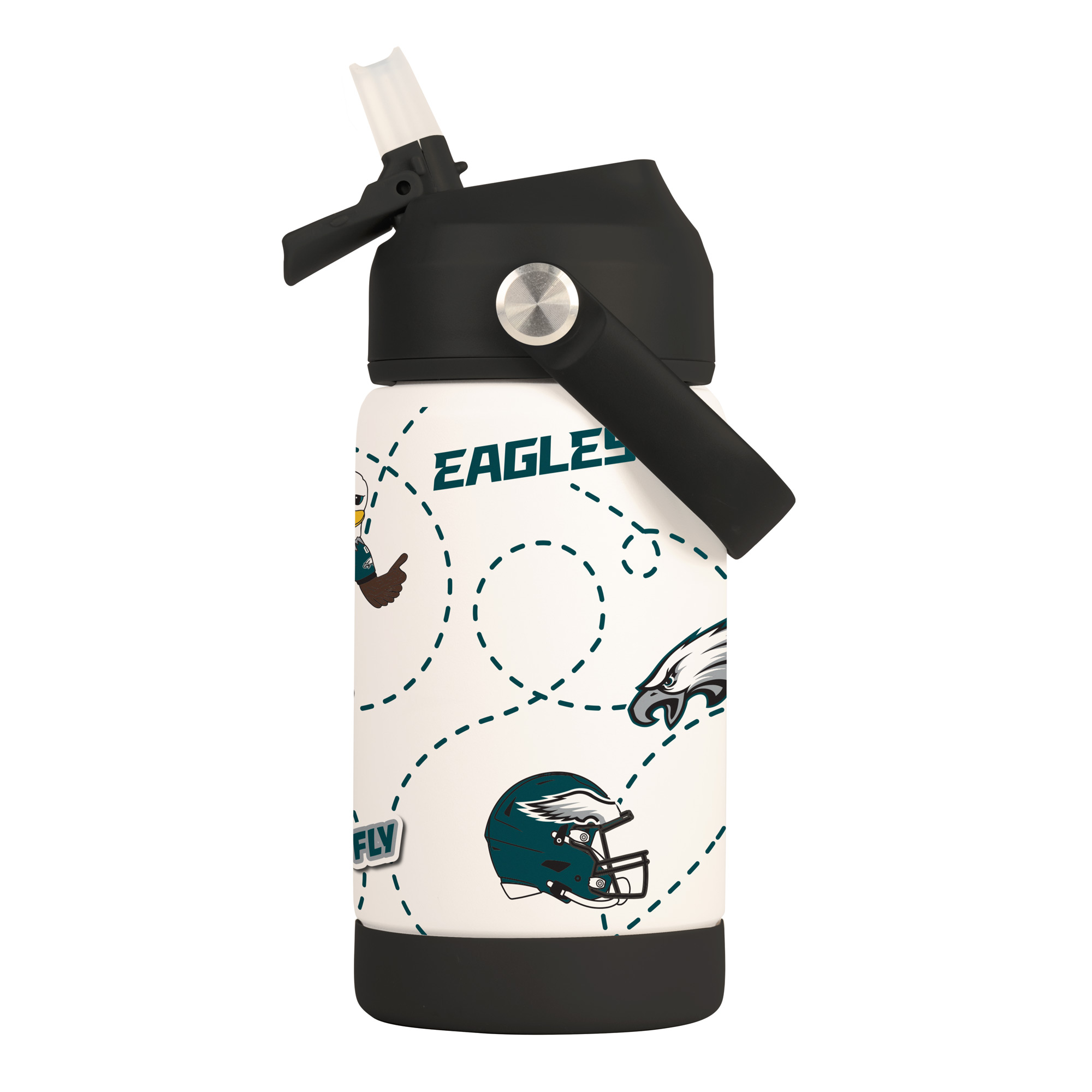 Logo Brands Philadelphia Eagles 12oz. Mascot Bottle