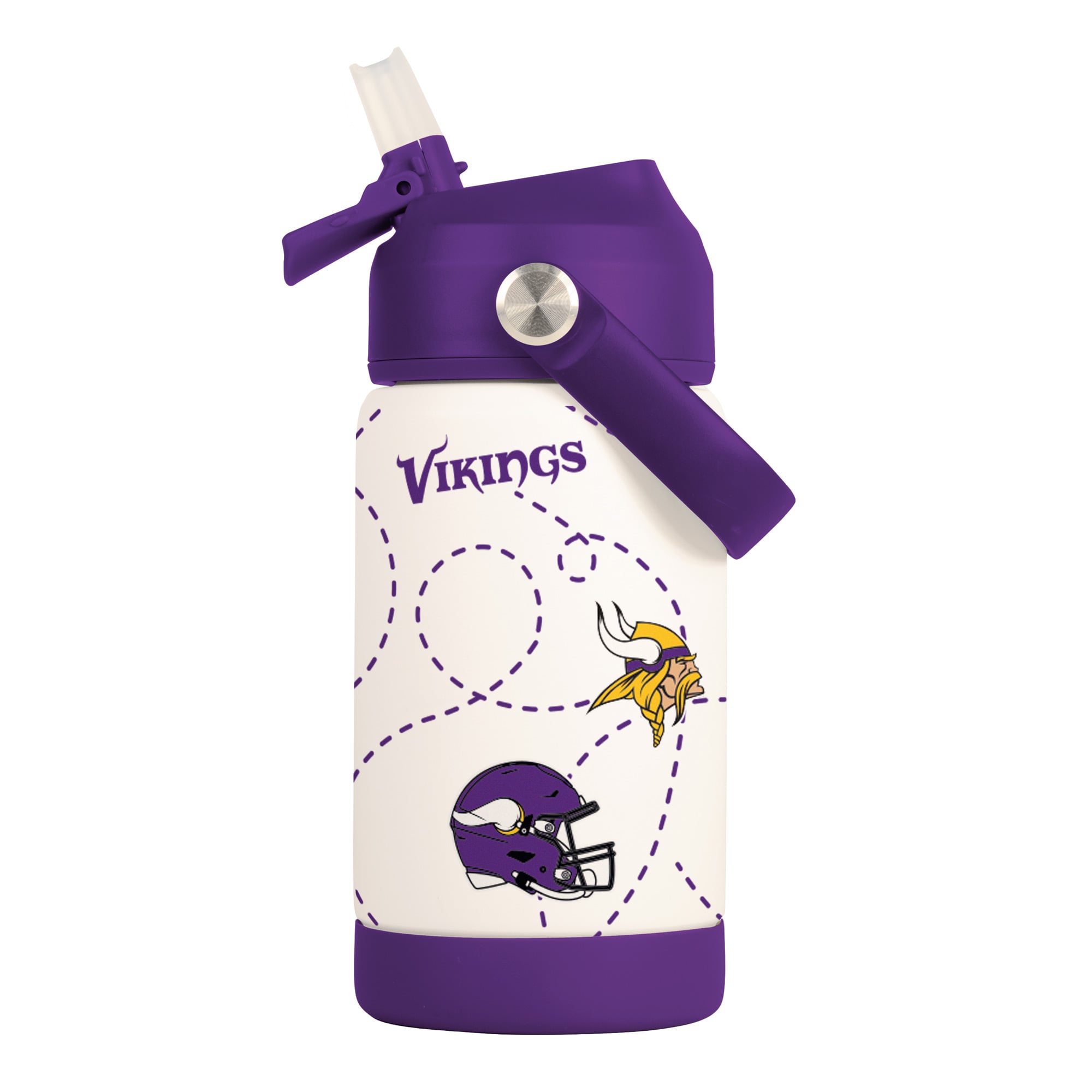 Logo Brands Minnesota Vikings 12oz. Mascot Bottle