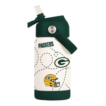 Logo Brands Green Bay Packers 12oz. Mascot Bottle