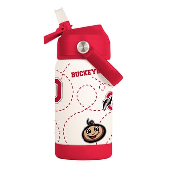 Logo Brands Ohio State Buckeyes 12oz. Mascot Bottle