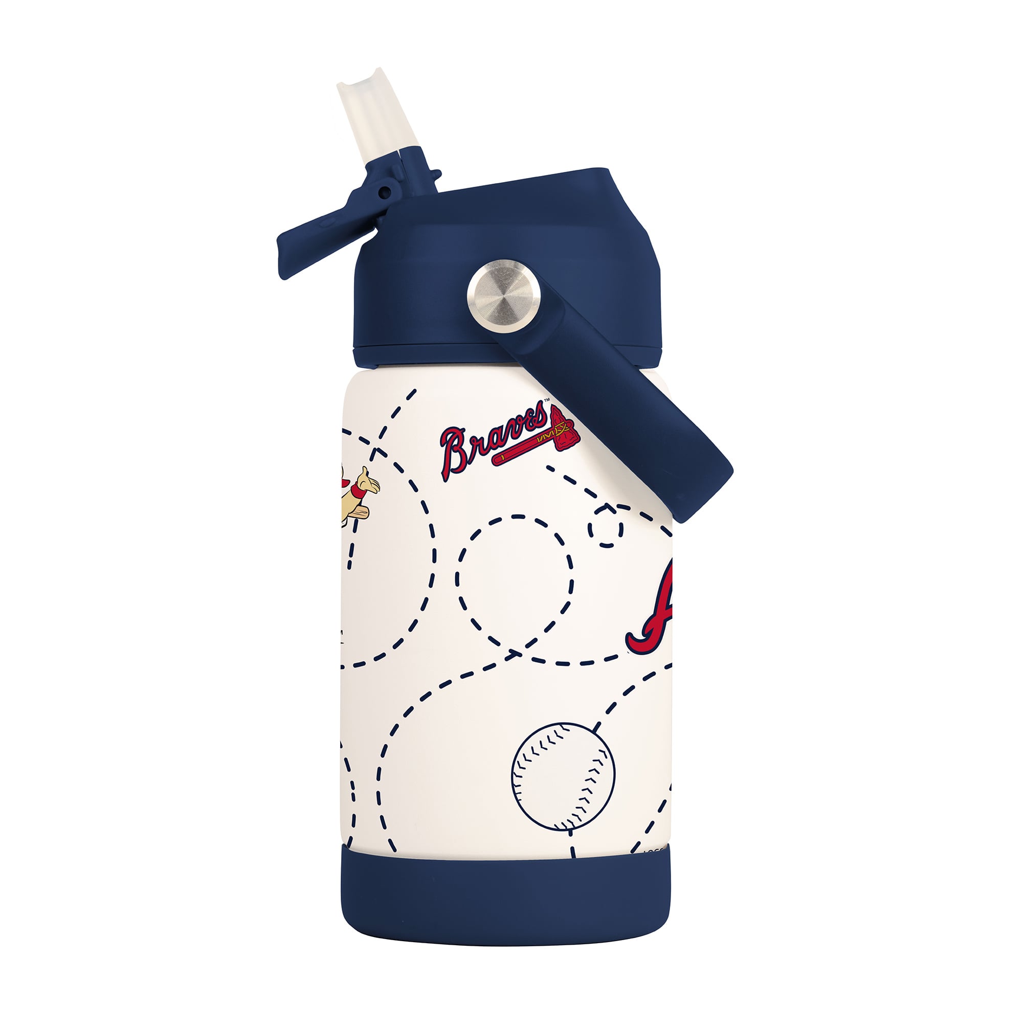 Logo Brands Atlanta Braves 12oz. Mascot Bottle